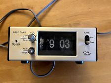 Vintage 1970s Copal MG-111 Flip Number Table Digital Timer Alarm Clock - Tested picture