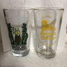 Serious Brewing Company Howes Cave NY Beer Glasses Howes Cave NY Craft Beer picture