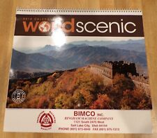 Calendar - 2018 World Scenic, BIMCO, Inc. (Bingham Machine Co.) picture