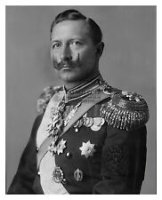KAISER WILHELM II LAST EMPEROR OF GERMANY PRUSSIA WORLD WAR 1 WWI 8X10 PHOTO picture