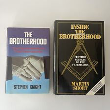 Freemason Book Lot x2 “The Brotherhood” + sequel “Inside The Brotherhood” picture