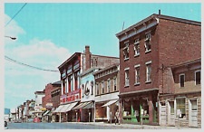 Broadway St. view, HAVERSTRAW NY Rockland County New York; Ben Franklin Postcard picture