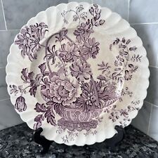 Royal Staffordshire by Clarice Cliff Charlotte Mulberry Dinner Plate picture