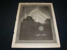 1915 DEC 5 NEW YORK TIMES ROTO PICTURE SECTION - ZEPPELIN OVER LONDON - NT 9392 picture