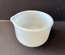 Vintage Milk glass Glasbake No 9 Made For Sunbeam, Spouted Mixing Bowl picture