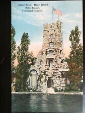 Vintage Postcard 1907-15 Alstar Tower Heart Island Boldt Estate 1000 Islands NY picture