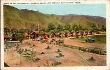 Vintage Postcard 1930 Gilman Hot Springs San Jacinto CA Route 74 Scott #634 picture