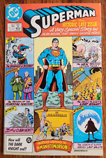 SUPERMAN #423, DC COMICS 1986, Alan  Moore, 