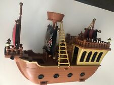 Disney Parks Pirates of the Caribbean Mickey Large Pirate Ship Deluxe Ship Only picture