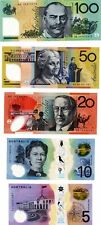 Australia - Set of 5,10,20,50,100 Dollars - P-New - 2017 dated Foreign Paper Mon picture