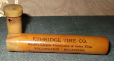 Vintage Ethridge Tire Co. Sikeston Mo. Drivers License Holder Key Fob picture