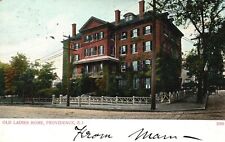 Vintage Postcard 1908 Old Ladies Home Providence Rhode Island AC Bosselman picture