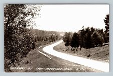 RPPC Iron Mountain MI-Michigan, Highway 95, Vintage Postcard picture