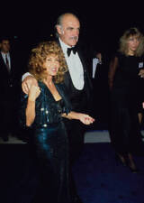 Micheline Roquebrune husband Sean Connery at the premiere of the f- Old Photo picture