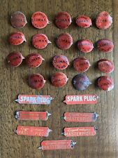 Lot of 26 Red - Lorillard's Climax - Spark Plug - Liggett & Myers - Tobacco Tags picture
