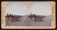 Photo:Artillery ready for drill- Battery E 1st Reg., U.S.A. 1 picture