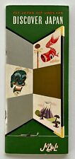 1957 Discover Japan Vintage Travel Booklet Japan Air Lines Tourist Guide Events picture