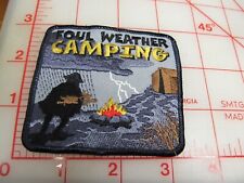 BSA Foul Weather Camping collectible patch (o9) picture