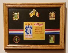 Vintage Limited Edition Pins #3412/6500 Liberty 1986 Olympics USA Flag Kellogg's picture