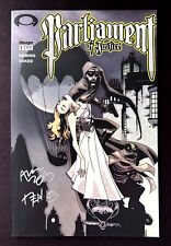 PARLIAMENT OF JUSTICE #1 Signed By Neil Vokes & Michael Avon Oeming Image 2003 picture