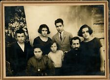 BR59 Rare Original Photo ARMENIAN FAMILY Historic Vintage Portrait Children picture