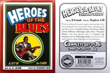 Heroes of the Blues Boxed Trading Card Set by R. Crumb - Mint Sealed picture