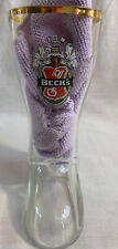 BECK’S BEER CLEAR GLASS BOOT MUG GLASS From 0.3L Germany picture