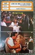 US Comedy Honeymoon In Vegas Nicholas Cage James Caan French Film Trade Card  picture