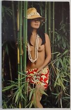 Vintage Postcard  Risque Hawaiian Girl Hawaii AA29 picture