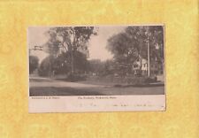 MA Wakefield 1915 antique postcard THE ROCKERY & HOUSE MASS to Branford CT picture