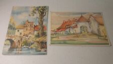Pre WW2 French Impressionists Post cards by Barday (Barre Dayez) and M. Hastir picture