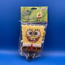 VTG New Spongebob Squarepants Bath Sponge and Holder 2002 Toy picture