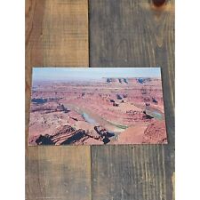 Colorado River Postcard From Dead Horse Point Chrome Divided picture