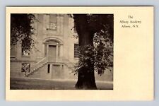 Albany NY-New York, Albany Academy, Antique Vintage Souvenir Postcard picture
