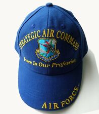 STRATEGIC AIR COMMAND USAF AIR FORCE EMBROIDERED BASEBALL CAP picture