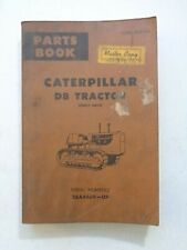 1968 Vtg Caterpillar Tractor Master Parts Book Catalog D8 Direct Drive N1 picture