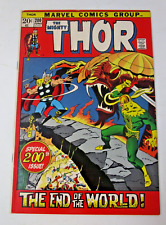 Thor #200 1972 [VF/NM] High Grade Ragnarok End of the World picture