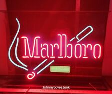 Vintage Marlboro Cigarette Neon Sign Works No Issues Ready2Display 28x21 Inch  picture