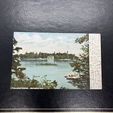 Thousand Islands New York NY Manhattan Isle Vintage UDB Postcard 1907 picture