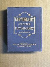 Antique NYC Souvenir Playing Cards In Box picture