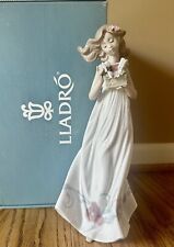 LLADRO Butterfly Treasures #6777 Porcelain Figure w/ Original Box picture