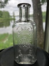 Geo. A. Oakes - Apothecary - Athol, Mass - MA - Old Druggist Bottle - Uncommon? picture