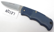 Blue Cutco Cutlery 1886 Model Blade Folding Plain Edge Pocket Knife Made in USA picture
