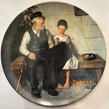 Vintage Norman Rockwell's Limited Edition Lighthouse Keeper's Daughter Plate 8.5 picture