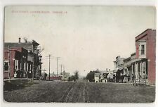 Main Street stores, Onslow, Iowa; Jones County, postcard, history % picture