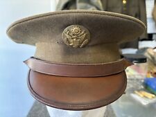 US Army WWII Enlisted Soldier's Visor Hat picture