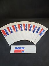 10 PEPSI 1990 VINTAGE PAPER HATS SODA JERK CAPS Classic Logo picture