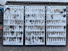 Large Lot Of Vintage Car Keys Job Lot on Boards picture