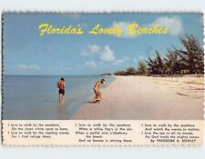 Postcard Florida's Lovely Beaches picture
