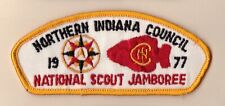 JSP Northern Indiana Council - Mint - Nat'l Jamboree 1977 - IN picture